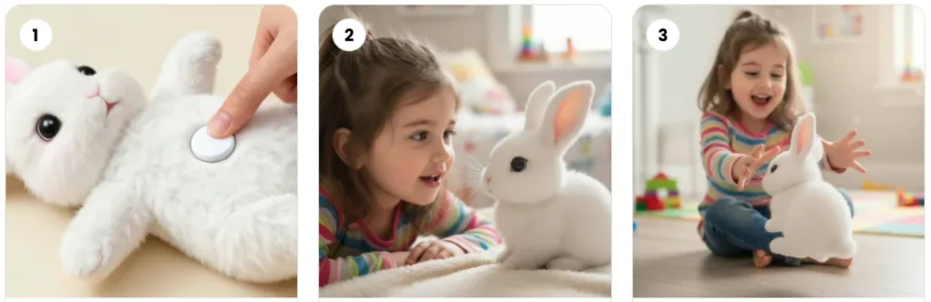 Hoppsy Robot Bunny Reviews Usage
